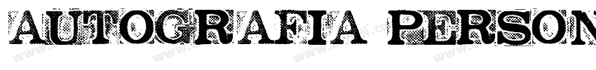 Autografia PERSONAL字体转换